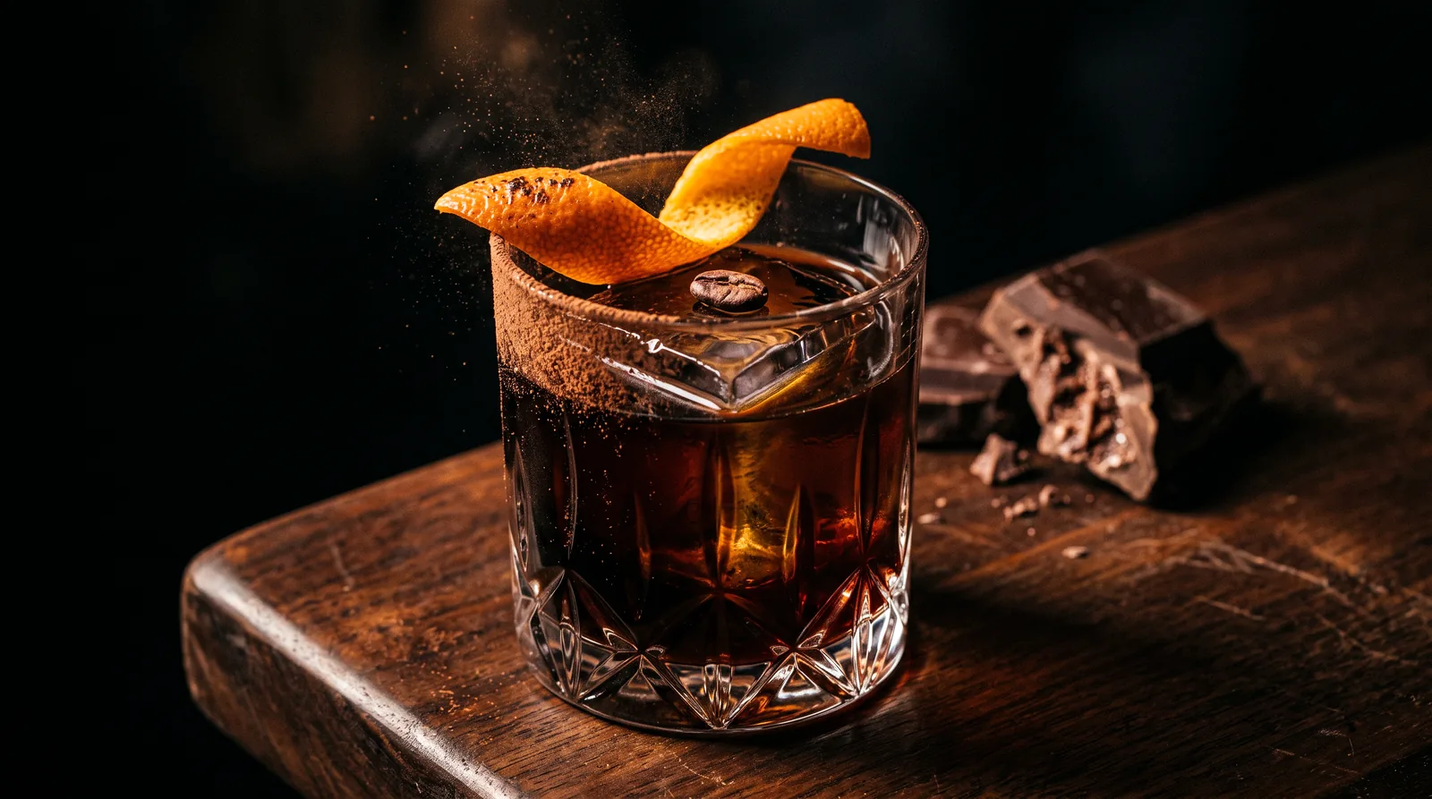 Obsidian Cacao cocktail